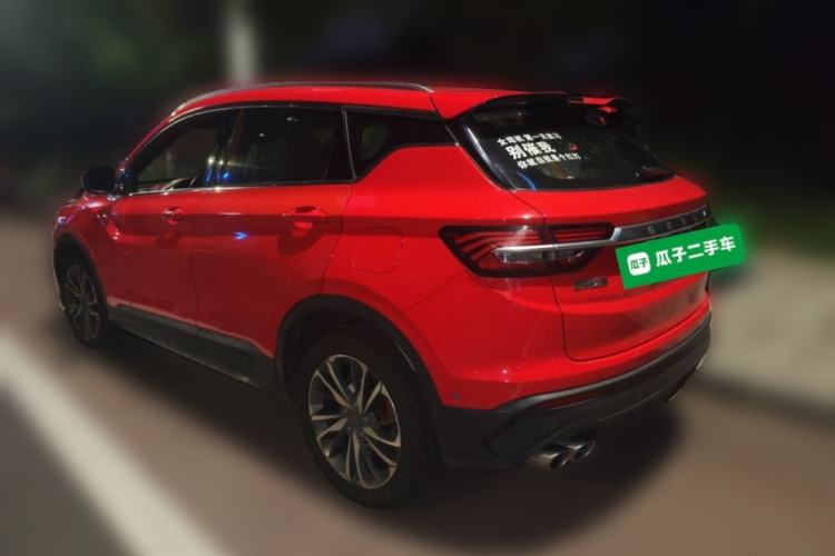 Used Geely Auto Coolray 2019 Sport Version 260T DCT Battle China VI Standard Rear Left 45 Deg
