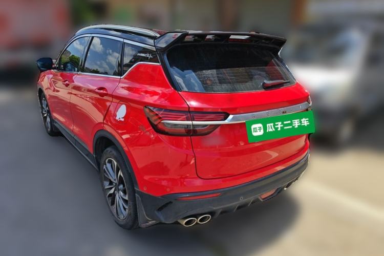 Used Geely Auto Coolray 2019 Sport Model 260T DCT Battle China V Standard Rear Left 45 Deg