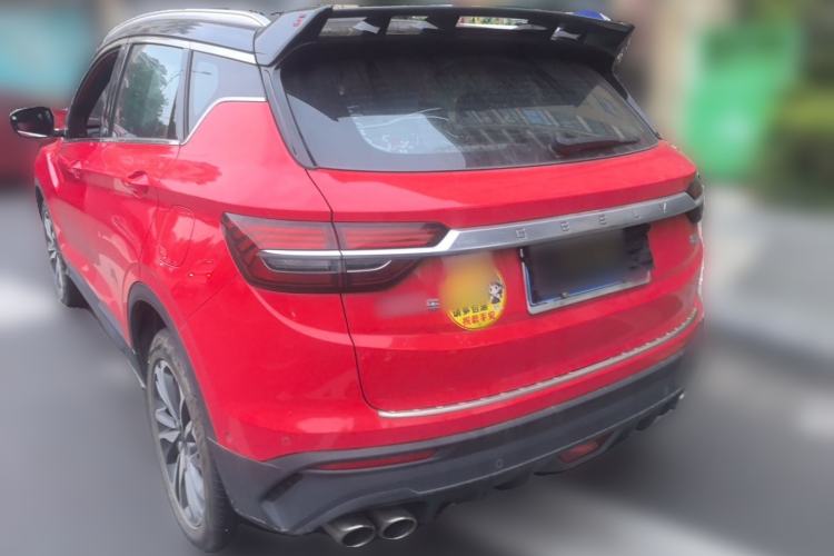 Used Geely Auto Coolray 2019 Sport Model 260T DCT Battle China V Standard Rear Left 45 Deg