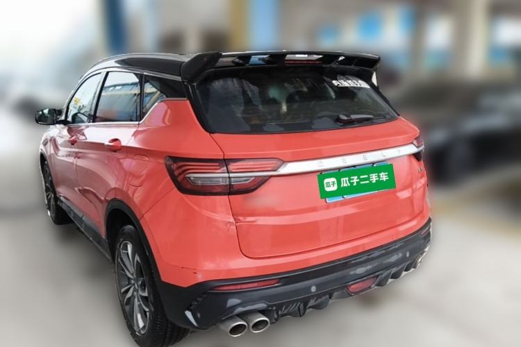 Used Geely Auto Coolray 2019 Sport Model 260T DCT Patrol China V Standard Rear Left 45 Deg