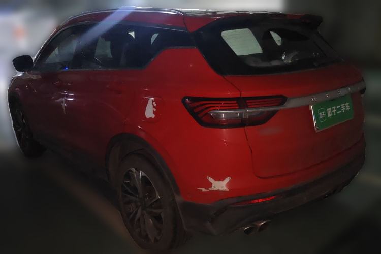Used Geely Auto Coolray 2019 Sport Version 260T DCT Battle China VI Standard Rear Left 45 Deg