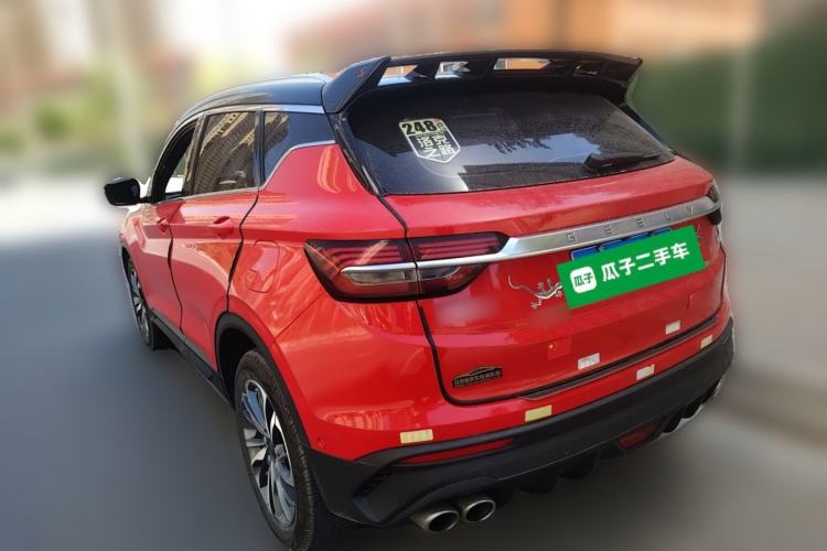 Used Geely Auto Coolray 2019 Sport Model 260T DCT Battle China V Standard Rear Left 45 Deg