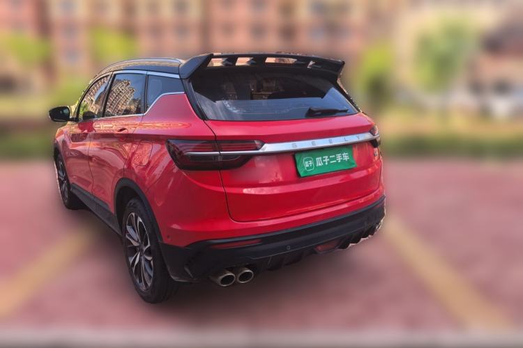 Used Geely Auto Coolray 2019 Sport Model 260T DCT Battle China V Standard Rear Left 45 Deg
