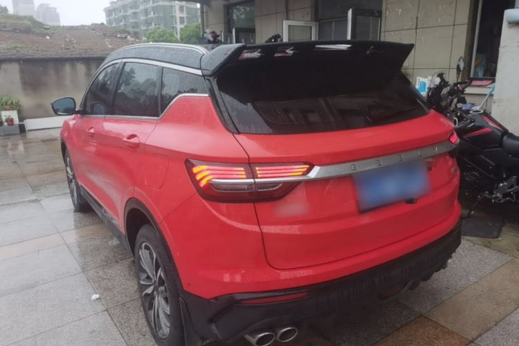 Used Geely Auto Coolray 2019 Sport Model 260T DCT Battle China V Standard Rear Left 45 Deg