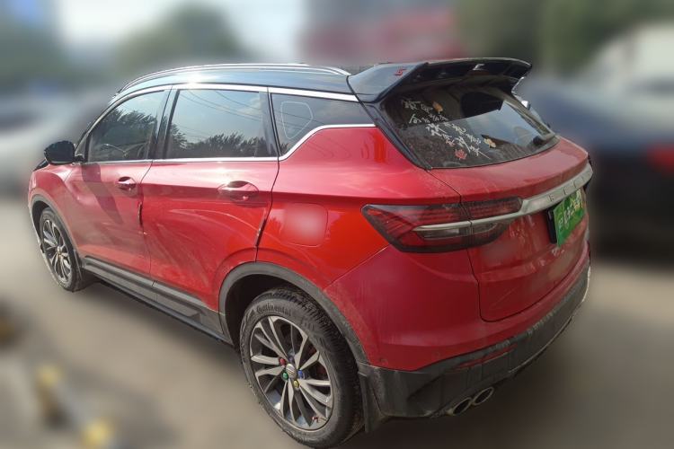 Used Geely Auto Coolray 2019 Sport Model 260T DCT Battle China V Standard Rear Left 45 Deg