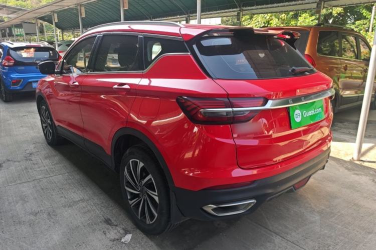 Used Geely Auto Coolray 2019 260T DCT Knight China VI Standard Rear Left 45 Deg