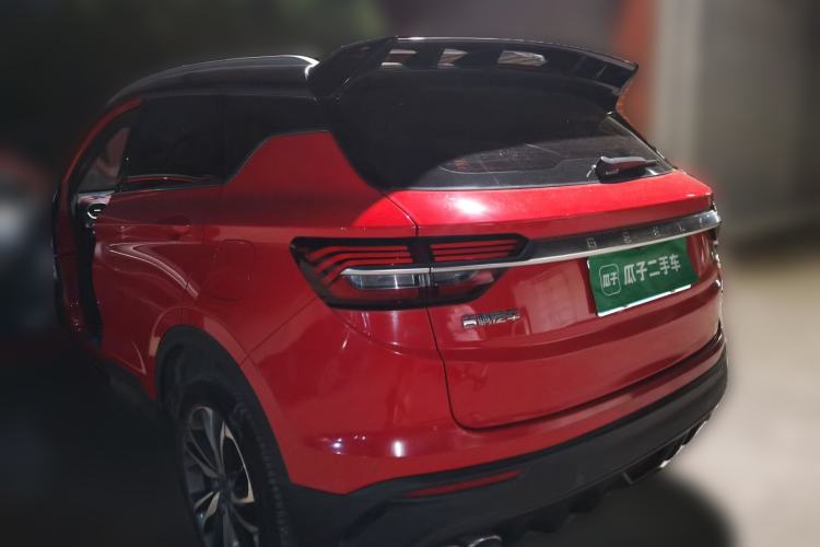 Used Geely Auto Coolray 2019 Sport Model 260T DCT Patrol China V Standard Rear Left 45 Deg