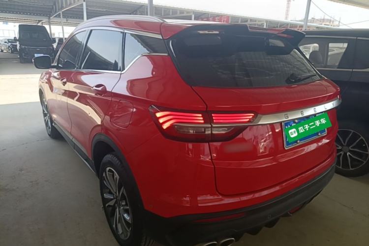 Used Geely Auto Coolray 2019 Sport Version 260T DCT Battle China VI Standard Rear Left 45 Deg