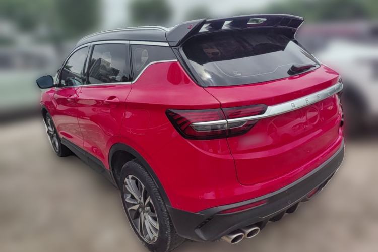 Used Geely Auto Coolray 2019 Sport Model 260T DCT Battle China V Standard Rear Left 45 Deg