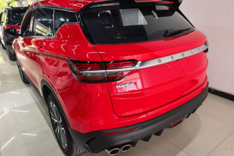 Used Geely Auto Coolray 2019 Sport Model 260T DCT Battle China V Standard Rear Left 45 Deg