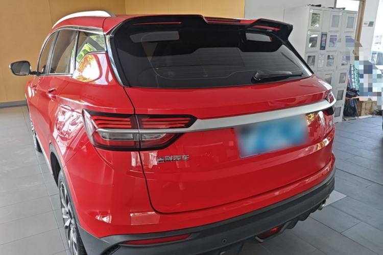 Used Geely Auto Coolray 2019 Sport Model 260T DCT Patrol China V Standard Rear Left 45 Deg