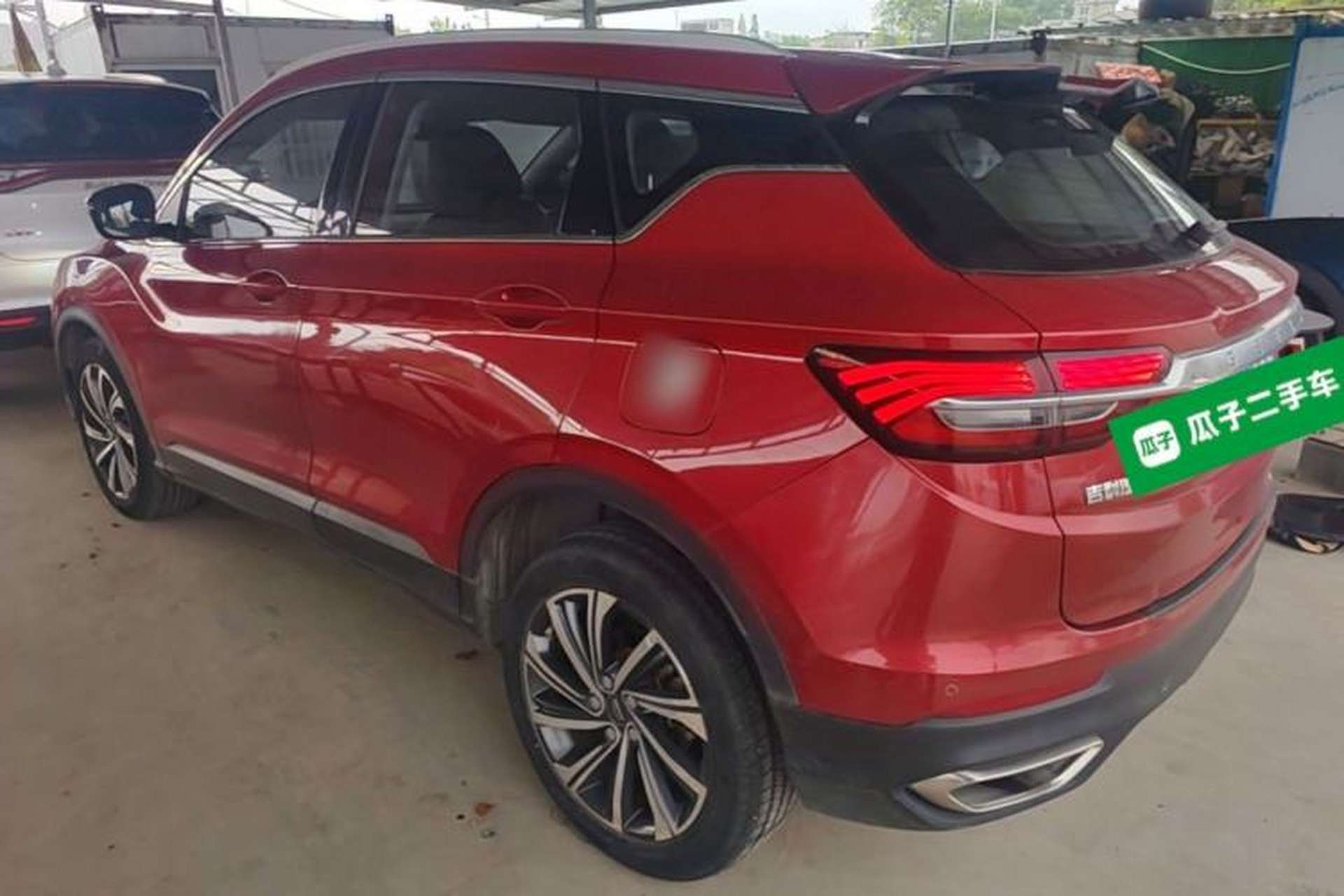 Used Geely Auto Coolray 2019 260T DCT Knight China V Standard Rear Left 45 Deg