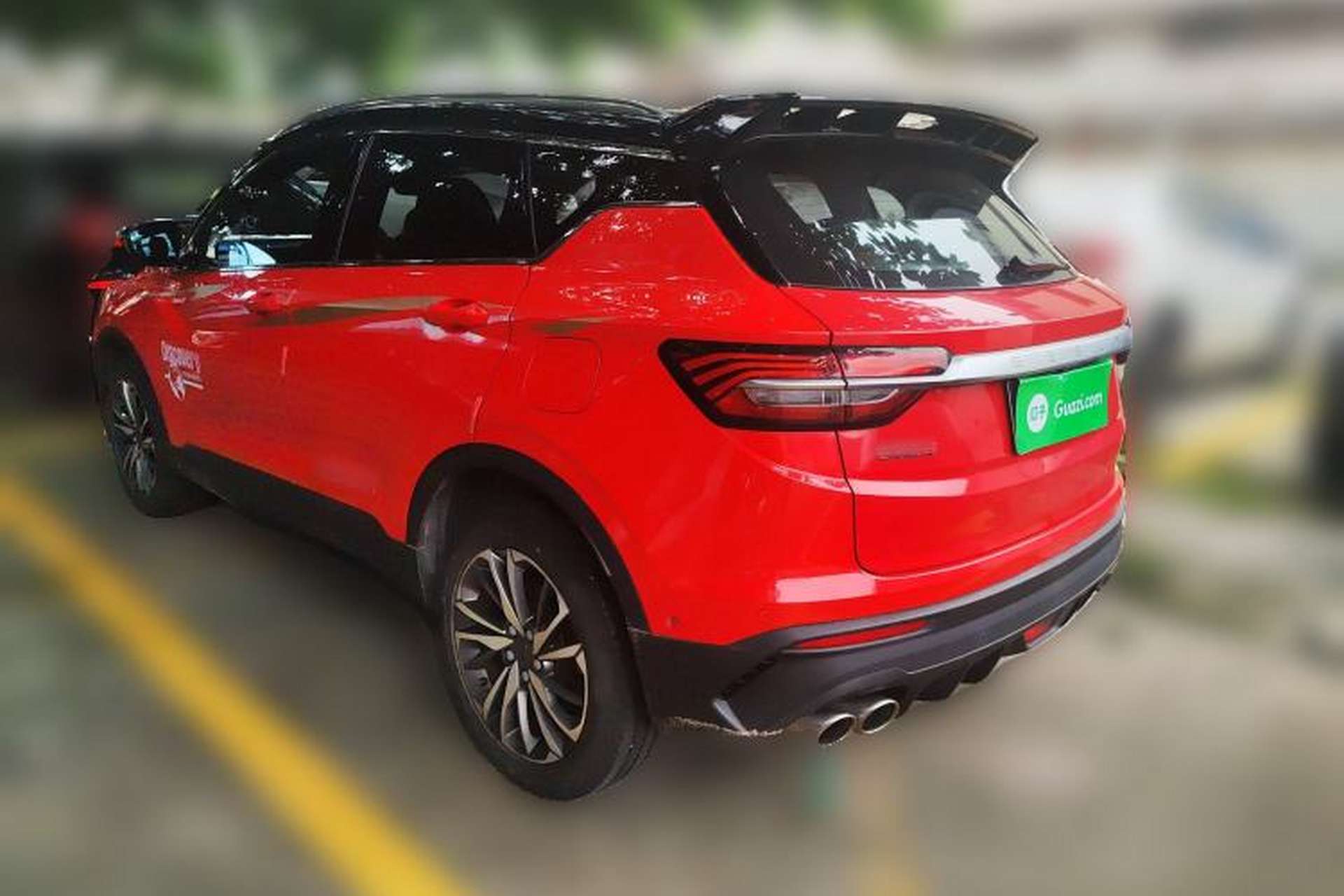 Used Geely Auto Coolray 2019 Sport Model 260T DCT Battle China V Standard Rear Left 45 Deg