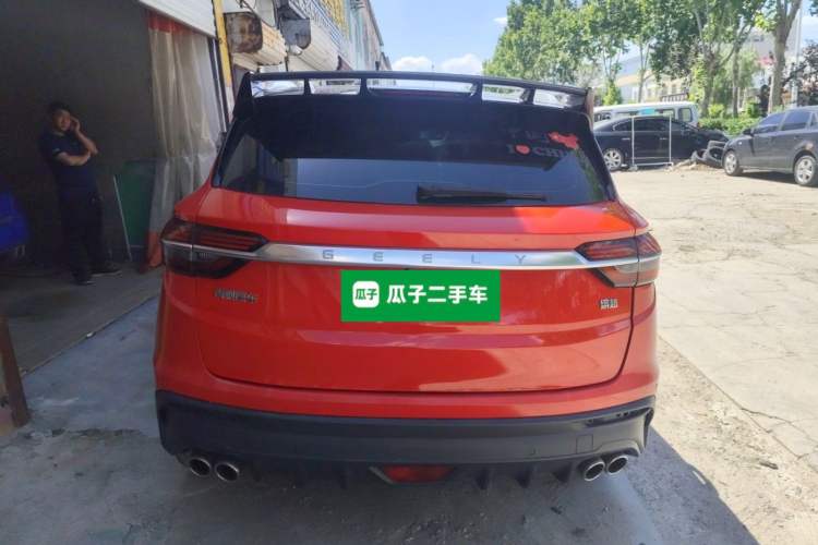 Used Geely Auto Coolray 2019 Sport Model 260T DCT Battle China V Standard Rear