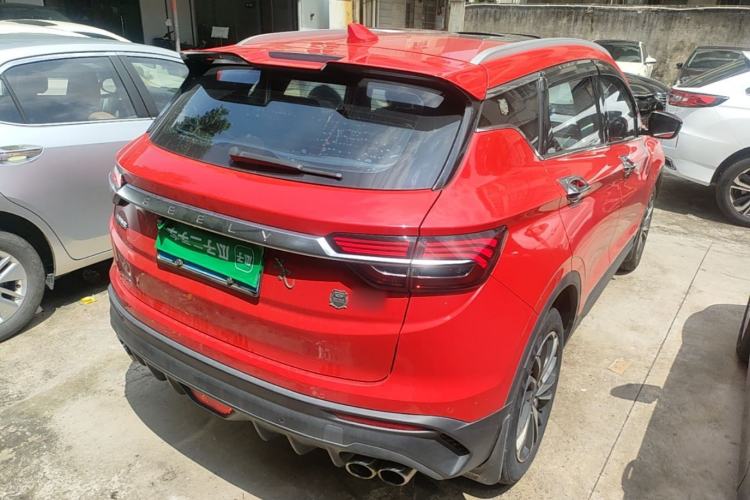 Used Geely Auto Coolray 2019 Sport Model 260T DCT Patrol China V Standard Rear Right 45 Deg