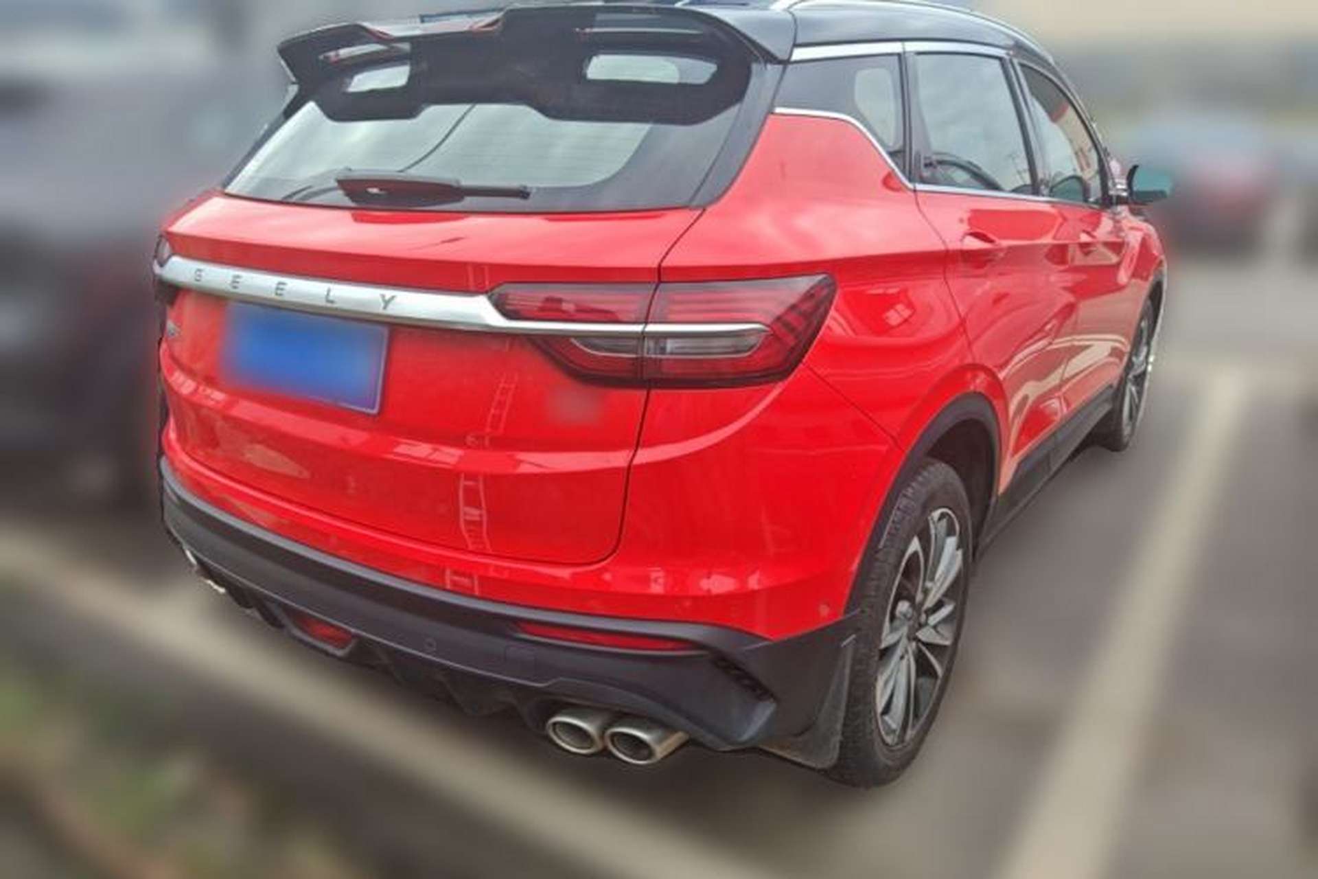Used Geely Auto Coolray 2019 Sport Version 260T DCT Battle China VI Standard Rear Right 45 Deg