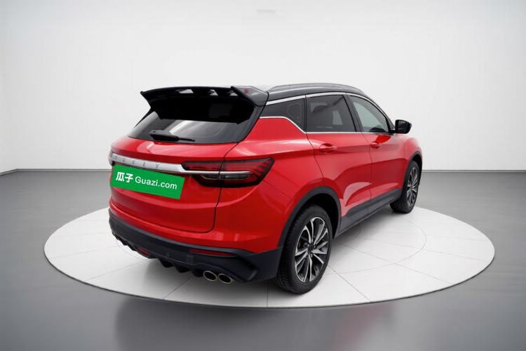 Used Geely Auto Coolray 2019 Sport Model 260T DCT Patrol China V Standard Rear Right 45 Deg