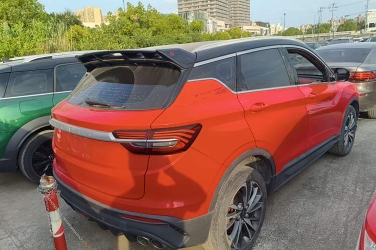 Used Geely Auto Coolray 2019 Sport Model 260T DCT Patrol China V Standard Rear Right 45 Deg