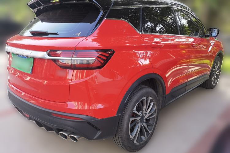 Used Geely Auto Coolray 2019 Sport Model 260T DCT Patrol China V Standard Rear Right 45 Deg