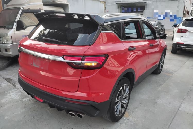 Used Geely Auto Coolray 2019 Sport Model 260T DCT Battle China V Standard Rear Right 45 Deg