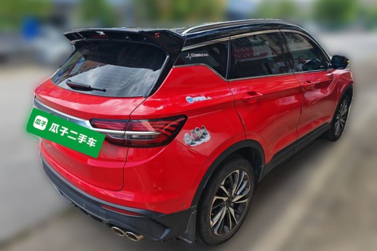 Used Geely Auto Coolray 2019 Sport Model 260T DCT Battle China V Standard Rear Right 45 Deg