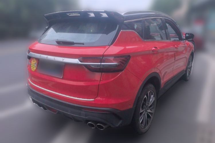 Used Geely Auto Coolray 2019 Sport Model 260T DCT Battle China V Standard Rear Right 45 Deg