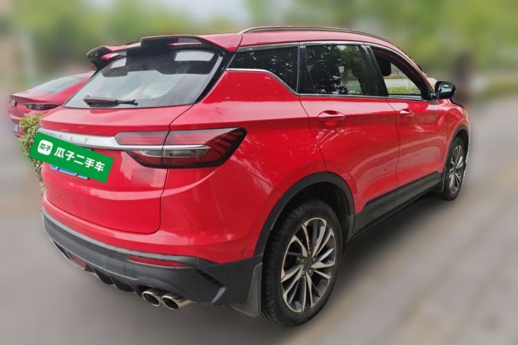 Used Geely Auto Coolray 2019 Sport Model 260T DCT Battle China V Standard Rear Right 45 Deg