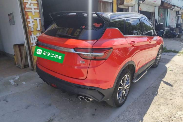 Used Geely Auto Coolray 2019 Sport Model 260T DCT Battle China V Standard Rear Right 45 Deg