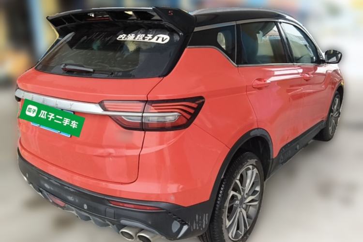 Used Geely Auto Coolray 2019 Sport Model 260T DCT Patrol China V Standard Rear Right 45 Deg