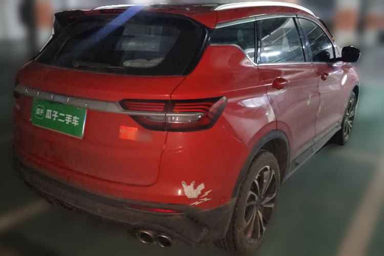 Used Geely Auto Coolray 2019 Sport Version 260T DCT Battle China VI Standard Rear Right 45 Deg