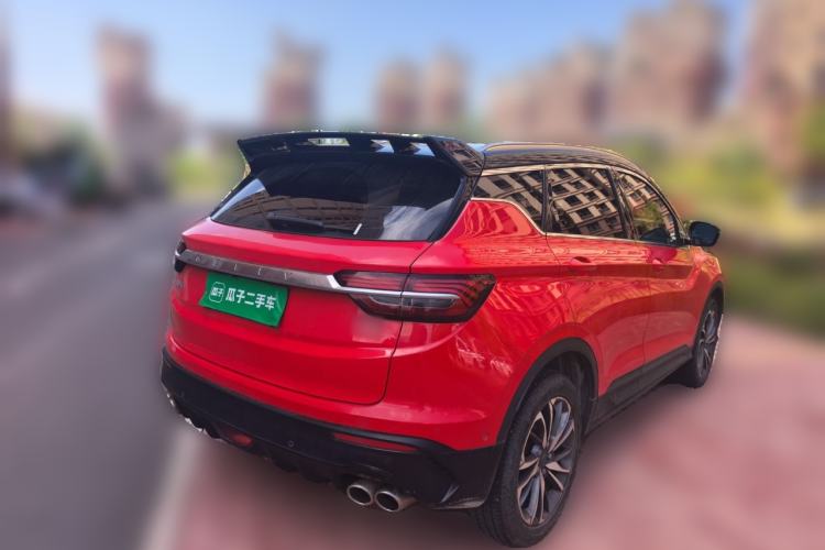 Used Geely Auto Coolray 2019 Sport Model 260T DCT Battle China V Standard Rear Right 45 Deg