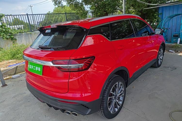 Used Geely Auto Coolray 2019 Sport Version 260T DCT Explorer China VI Standard Rear Right 45 Deg