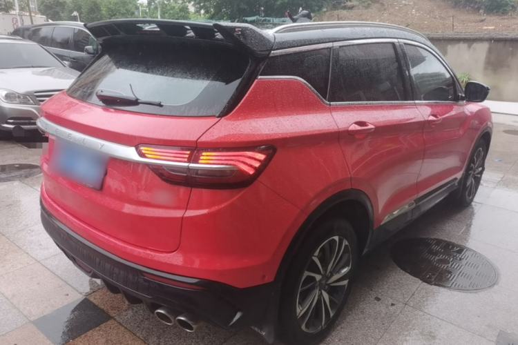 Used Geely Auto Coolray 2019 Sport Model 260T DCT Battle China V Standard Rear Right 45 Deg