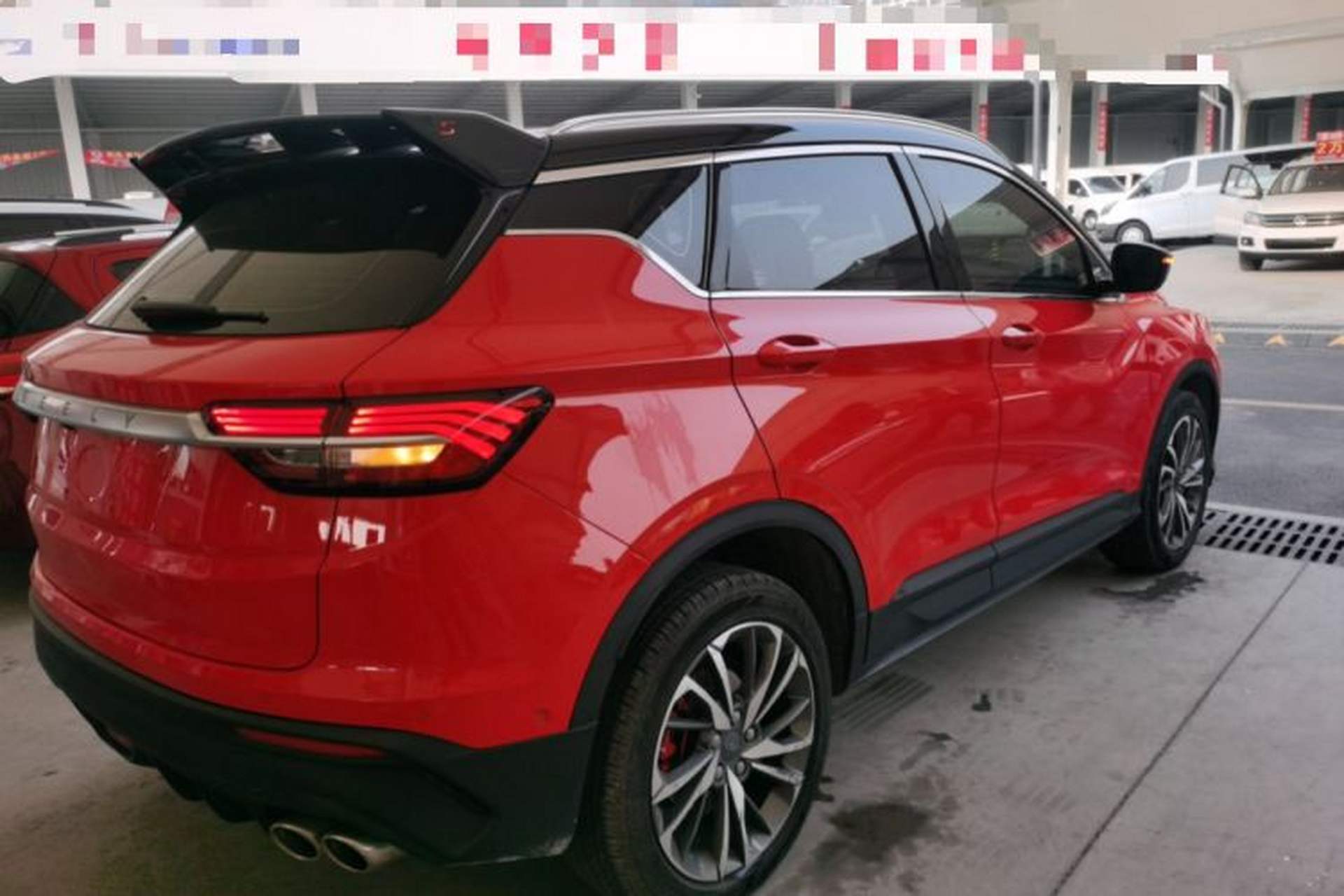 Used Geely Auto Coolray 2019 Sport Version 260T DCT Battle China VI Standard Rear Right 45 Deg