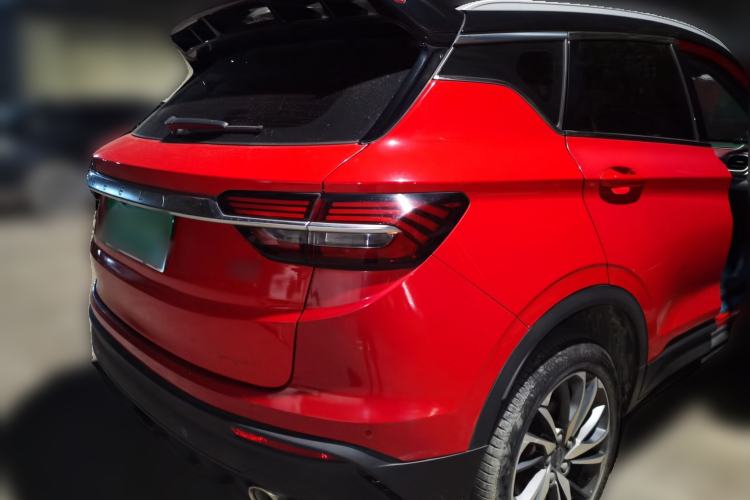 Used Geely Auto Coolray 2019 Sport Model 260T DCT Patrol China V Standard Rear Right 45 Deg