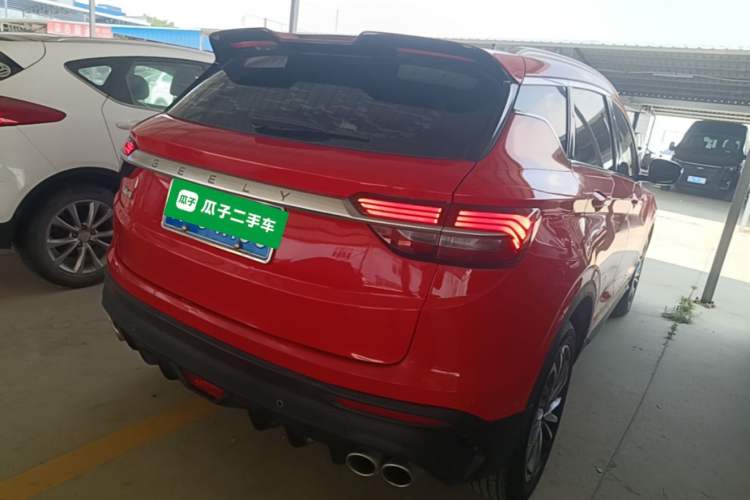 Used Geely Auto Coolray 2019 Sport Version 260T DCT Battle China VI Standard Rear Right 45 Deg