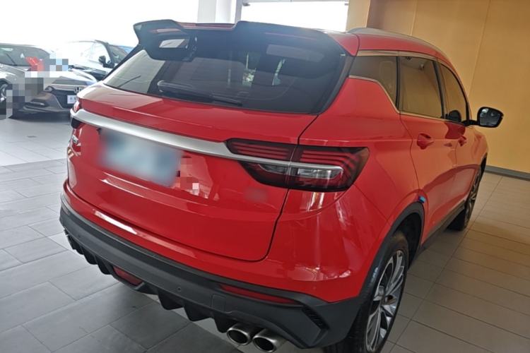 Used Geely Auto Coolray 2019 Sport Model 260T DCT Patrol China V Standard Rear Right 45 Deg