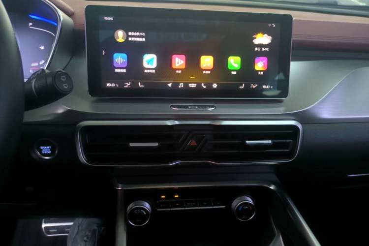 Used Geely Auto Coolray 2019 Sport Version 260T DCT Explorer China VI Standard Audio And AC Panel