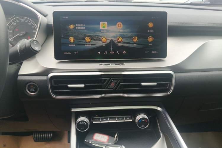 Used Geely Auto Coolray 2019 260T DCT Knight China VI Standard Audio And AC Panel