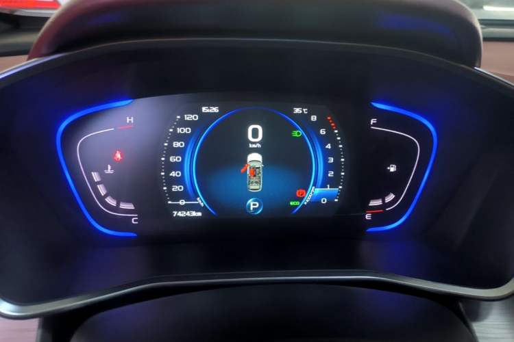 Used Geely Auto Coolray 2019 Sport Version 260T DCT Explorer China VI Standard Instrument Cluster