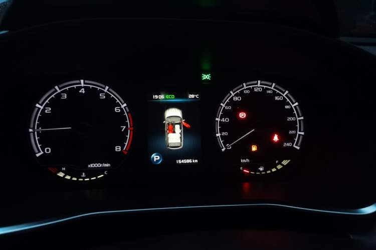 Used Geely Auto Coolray 2019 260T DCT Knight China VI Standard Instrument Cluster