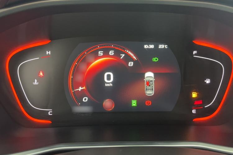 Used Geely Auto Coolray 2019 Sport Model 260T DCT Battle China V Standard Instrument Cluster
