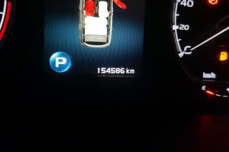 Used Geely Auto Coolray 2019 260T DCT Knight China VI Standard Odometer Close Up