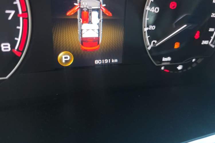 Used Geely Auto Coolray 2019 260T DCT Knight China VI Standard Odometer Close Up