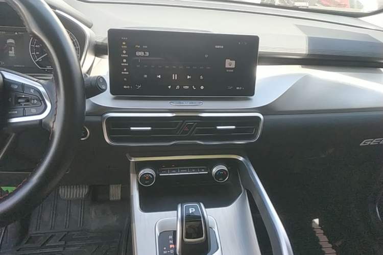 Used Geely Auto Coolray 2019 260T DCT Knight China VI Standard Audio And AC Panel
