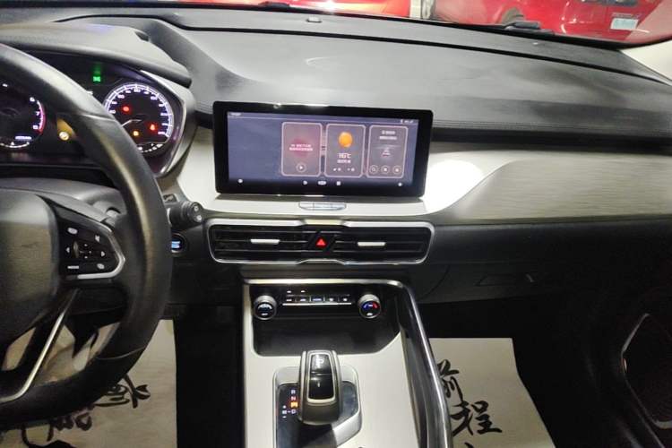 Used Geely Auto Coolray 2019 260T DCT Knight China VI Standard Audio And AC Panel