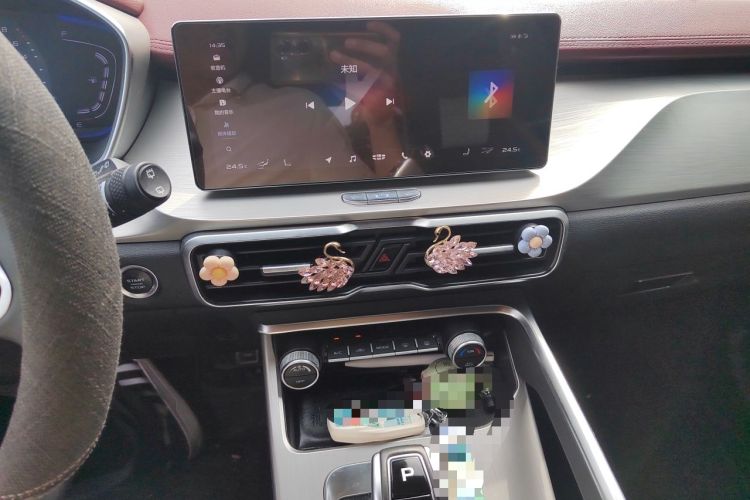 Used Geely Auto Coolray 2019 Sport Version 260T DCT Battle China VI Standard Audio And AC Panel