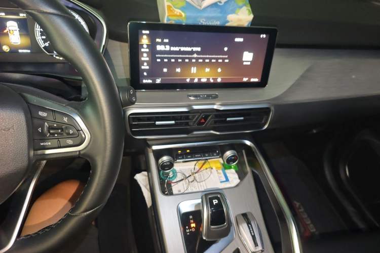 Used Geely Auto Coolray 2019 260T DCT Knight China V Standard Audio And AC Panel