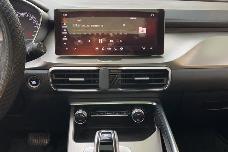 Used Geely Auto Coolray 2019 260T DCT Knight China VI Standard Audio And AC Panel
