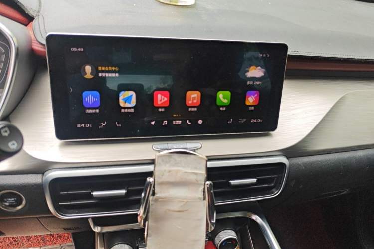 Used Geely Auto Coolray 2019 Sport Version 260T DCT Battle China VI Standard Audio And AC Panel